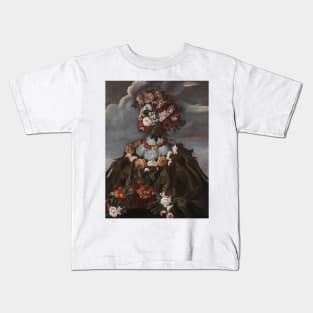 Spring by Style of Giuseppe Arcimboldo Kids T-Shirt